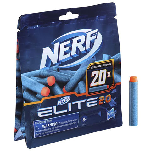 Nerf: Elite 2.0 Schaumstoffpfeil Nachfüllpack 20 Stück - Hasbro