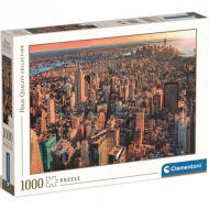 New York City Sonnenuntergang HQC Puzzle 1000 Teile - Clementoni