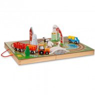 Nimm das Holzbauernhof-Spielset mit - Melissa &amp; Doug