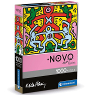 Novo Art: Keith Haring - Unbetiteltes Gemälde 1000-teilige Puzzle - Clementoni