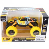 Off-Road Rückziehauto gelbes Rallye-Auto 1/32