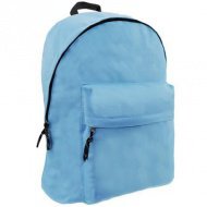 Omega zweifächiger Schulranzen, Rucksack in Blau 32x42x16cm