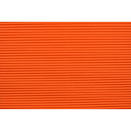 Orange Dekorations-3D-Wellpappe-Rolle B/2 50x70cm 1 Stück