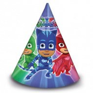 PJ Masks Papier Partyhüte 6er-Set