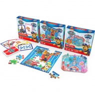 Paw Patrol: 3-teiliges Gesellschaftsspiel-Set - Spin Master