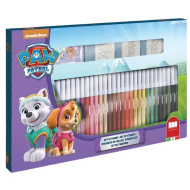 Paw Patrol 36-teiliges Stempelset mit Filzstift - Multiprint