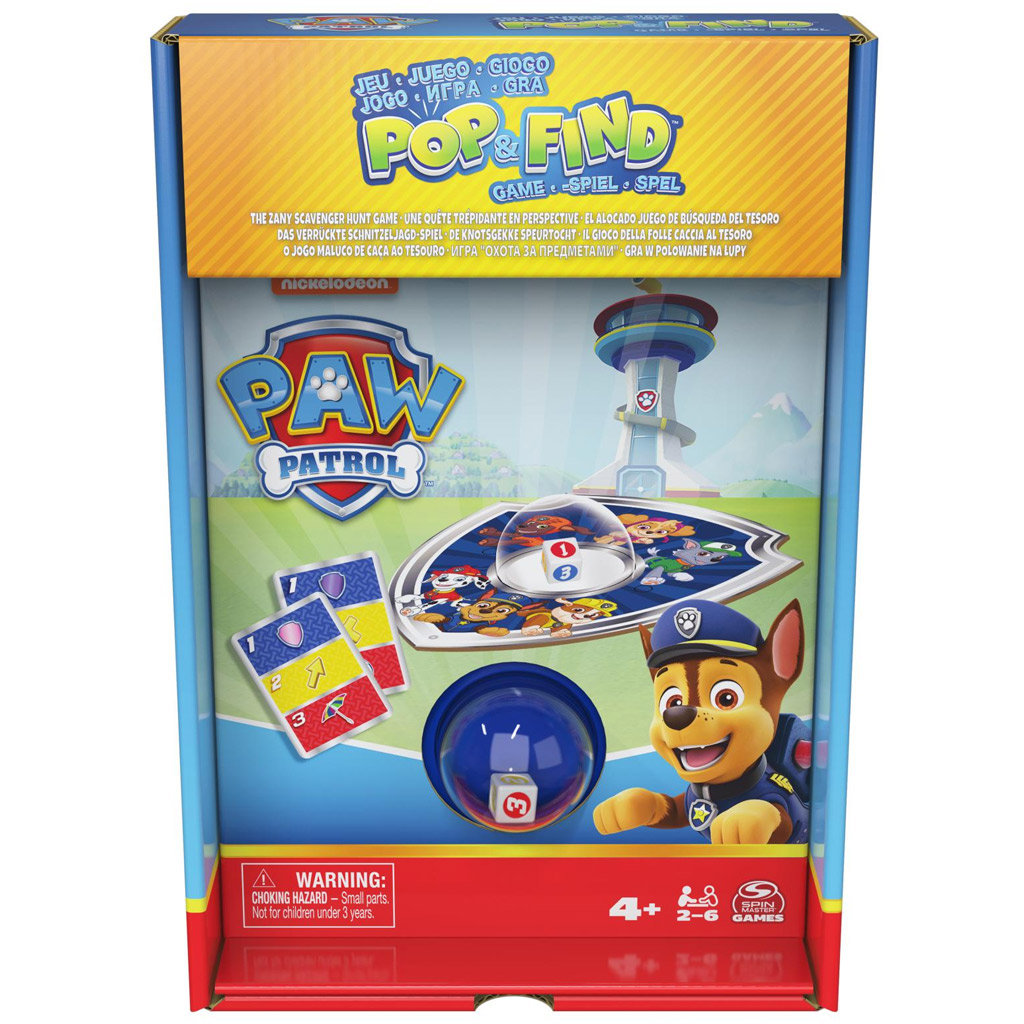 Paw Patrol: Pop and Find Kartenspiel - Spin Master