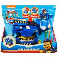 Paw Patrol: Rise and Rescue Chase Verwandlungsfahrzeug mit Figur - Spin Master