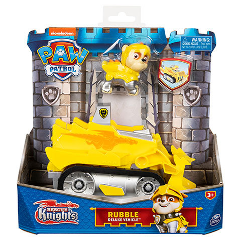 Paw Patrol Ritter: Rubble Deluxe Fahrzeug - Spin Master