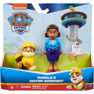 Paw Patrol: Rubble Welpe und Bürgermeisterin Goodway Set - Spin Master