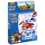 Paw Patrol Stempelset mit Bleistift und Notizblock - Totum