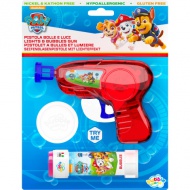 Paw Patrol mittlerer Seifenblasenpistole mit Licht 60ml