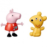 Peppa Wutz: Peppa Wutz und Teddy Bär Figuren-Set - Hasbro