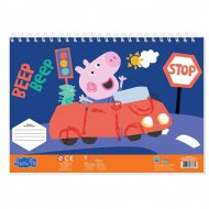 Peppa Wutz und ihre Freunde kreatives Malbuch mit Aufklebern und Schablone in mehreren Varianten