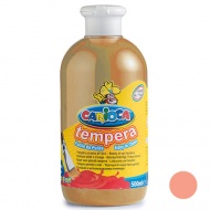 Pfirsichfarbene Temperafarbe 500ml - Carioca