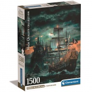 Piratenschiff 1500-teiliges HQC Puzzle 59,5x84,5cm - Clementoni