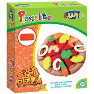 Plastelito Pizza Knetset mit Formen