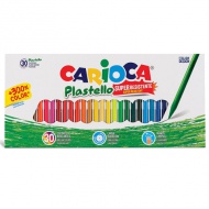 Plastello Wachsmalstifte 30er-Set - Carioca