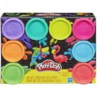 Play-Doh: Neonfarbenes 8er-Knetset - Hasbro