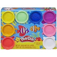 Play-Doh: Regenbogenfarbenes 8-teiliges Knetset - Hasbro