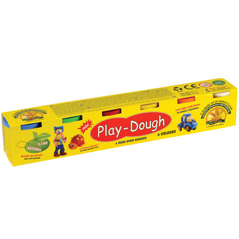 Play-Dough: 6-teiliges Mini-Knetset