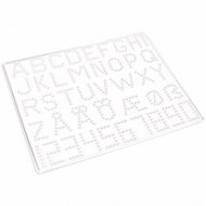 PlayBox: 5mm MIDI Bügelperlen-Platte Buchstaben, Zahlen und Symbole 5er-Pack