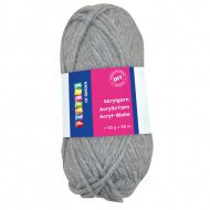 PlayBox: Acrylgarn 50g grau