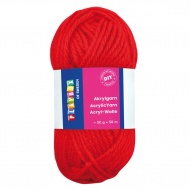 PlayBox: Acrylgarn 50g rot