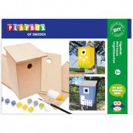 PlayBox: Bausatz für ein hölzernes Vogelhaus