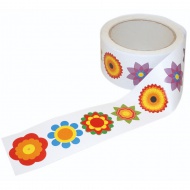 PlayBox: Blumenaufkleber Rolle 450 Stk.