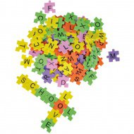 PlayBox: Bunte Schaumstoff-Puzzleteile in verschiedenen Farben und Buchstaben 2000 Stück 20x20mm