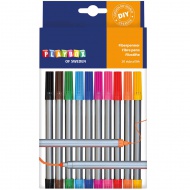 PlayBox: Doppelseitiges Filzstift-Set, 10er-Pack