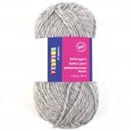 PlayBox: Graues Strickgarn 50g