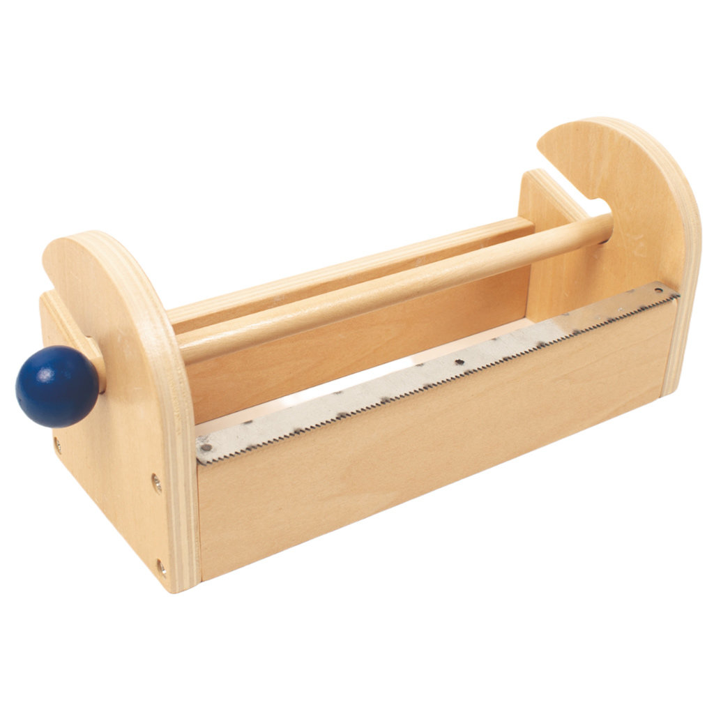 PlayBox: Holz-Klebebandhalter 18x8,7cm