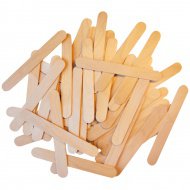 PlayBox: Holzspatel-Set mit 500 Stück, 15x1,8 cm