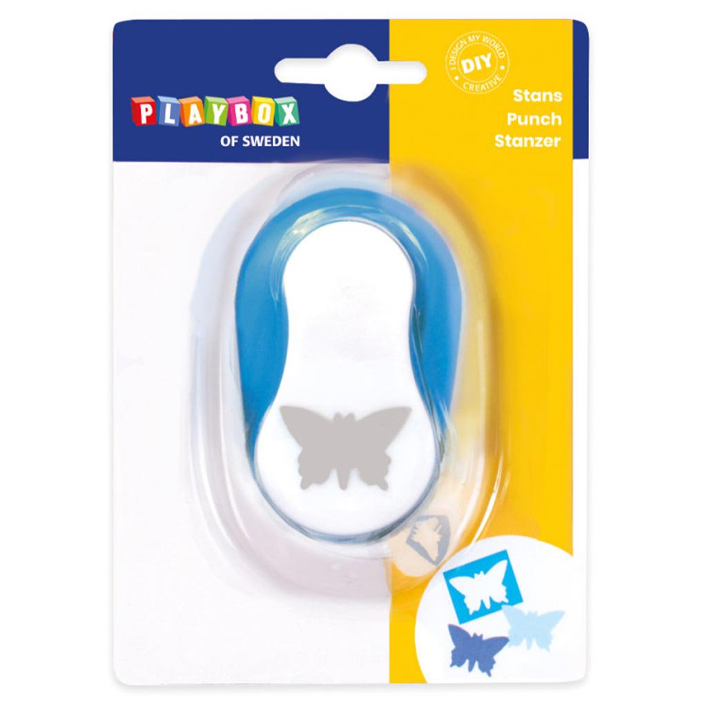 PlayBox: Motivlocher Schmetterling 2,5 cm