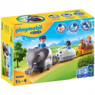 Playmobil: 1-2-3 - Mein rollender Tierzug (70405)