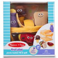 Plüsch-Picknickkorb 9-teiliges Set - Melissa &amp; Doug