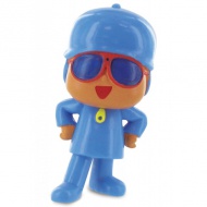 Pocoyo-Spielzeugfigur mit Sonnenbrille