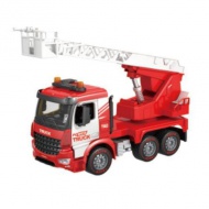 Power Truck Feuerwehrwagen mit Hebekorb, Licht und Sound 40cm