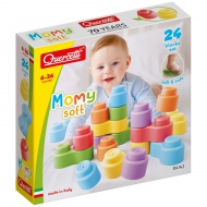 Quercetti: Momy Soft 24-tlg. weiches Baustein-Set