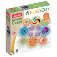 Quercetti: Play Eco Kaleido Zahnradspiel-Set 38-teilig