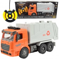 RC-Fernbedienung ECO Müllsammel-LKW mit Lichteffekten 1/14 Maßstab 27MHz 30cm