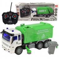 RC-Fernbedienung Müllabfuhr-LKW mit Lichteffekten 27MHz 20cm verschiedene Varianten 1 Stück