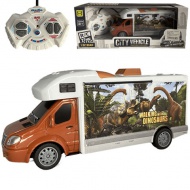 RC-Fernbedienung Walking with Dinosaur Wohnmobil mit Licht 27MHz 1/32 Maßstab 25cm