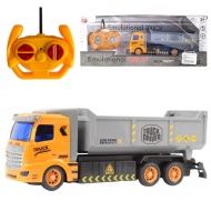 RC ferngesteuerter Kipp-LKW Bau-LKW mit Licht 1/48 27MHz 20cm