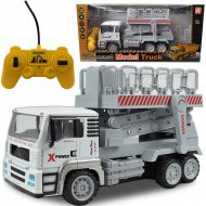 RC ferngesteuerter Metallkabinen-Hubarbeitsbühnen-LKW mit Lichteffekten 27MHz 1/12 Maßstab 32cm