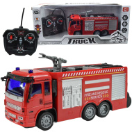 RC ferngesteuertes Feuerwehrauto mit Beleuchtung 27MHz 20cm in drei verschiedenen Varianten 1 Stück