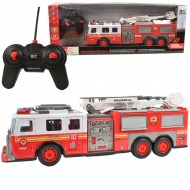 RC ferngesteuertes Hubarbeitsbühnen-Feuerwehrauto mit Lichteffekten 30cm