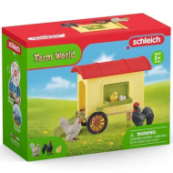 Schleich: Farm World - Mobiler Hühnerstall Spielset (42572)